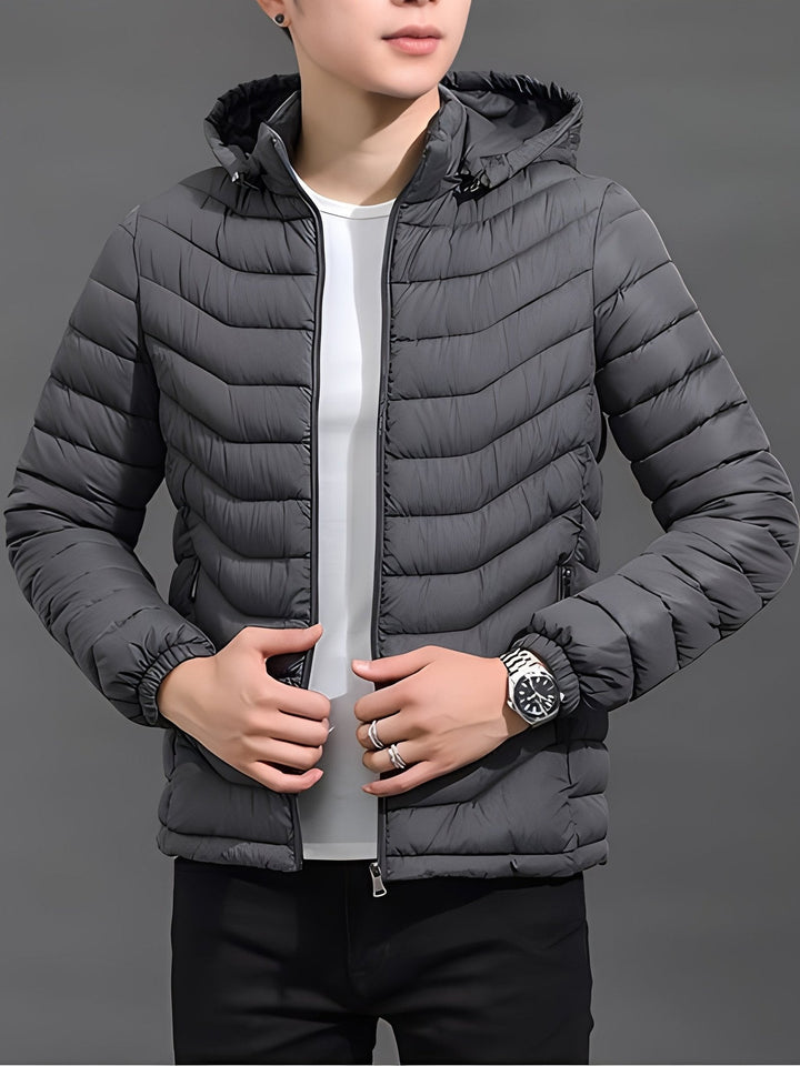 Owen | Hooded Puffer Jacket – Leichte Winterjacke für Herren