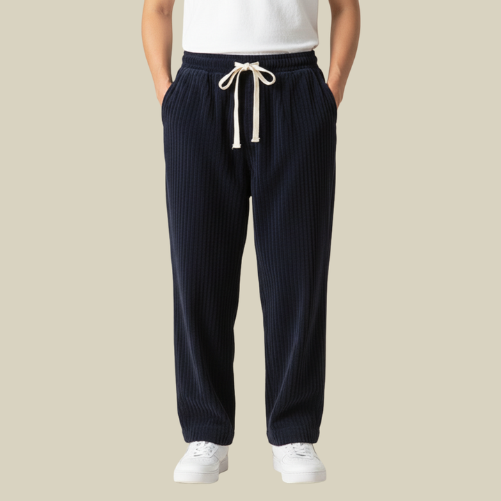 Masaaki | Cordhose – Bequeme Eleganz mit Elastischem Bund