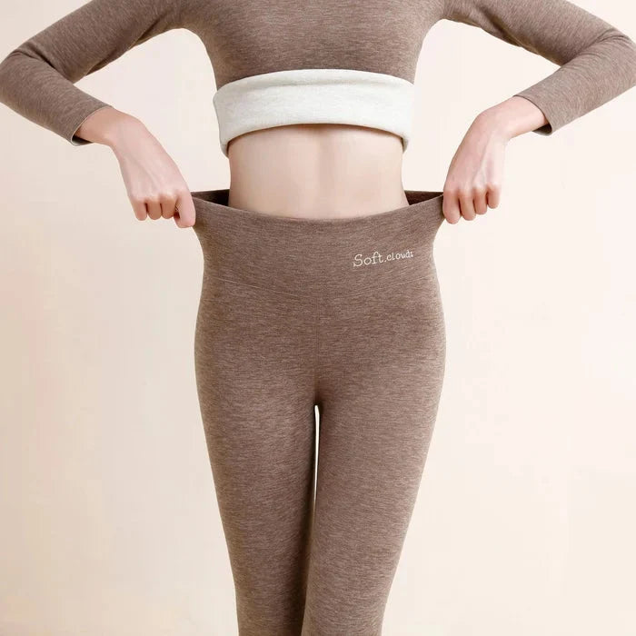Softclouds | Fleece Leggings für Damen – Warm und Bequem