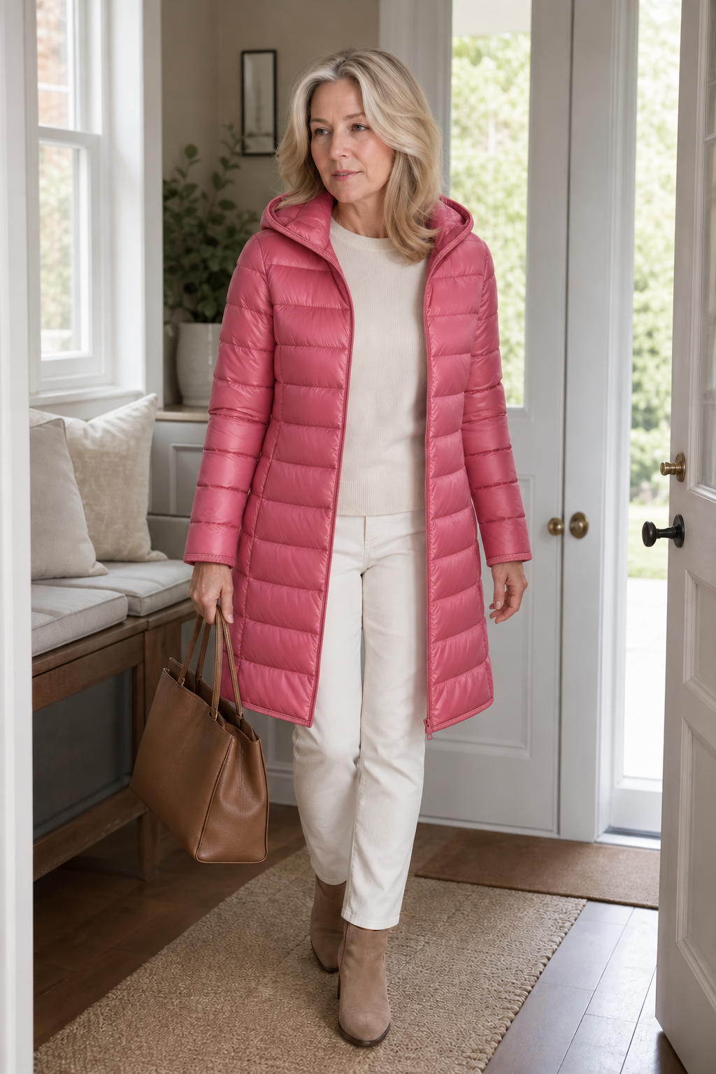 Featherlyte | Packable Ultralight Puffer Jacket – Ent detachable Kapuze für Regen und Wind