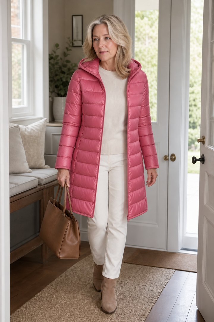Featherlyte | Packable Ultralight Puffer Jacket – Ent detachable Kapuze für Regen und Wind