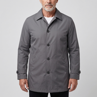 Markus | Elegant Water-Repellent Men's Raincoat