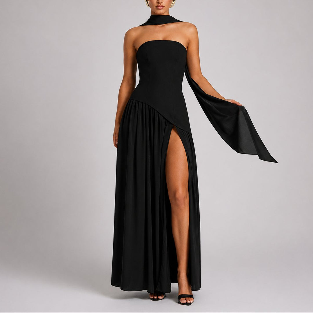 Emma | Elegant Fall Wedding Maxi Dress