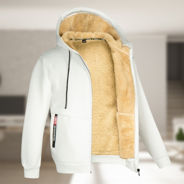 Alwin | Bequeme Jacke für Herren mit Fleece-Futter