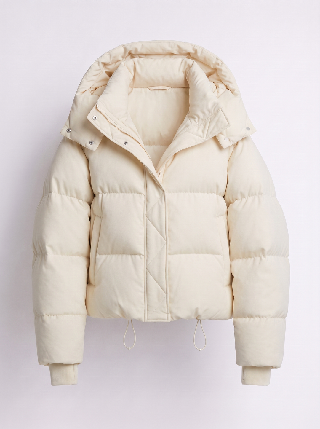 Nova | Oversized Puffer Jacket – Hooded Design for Women