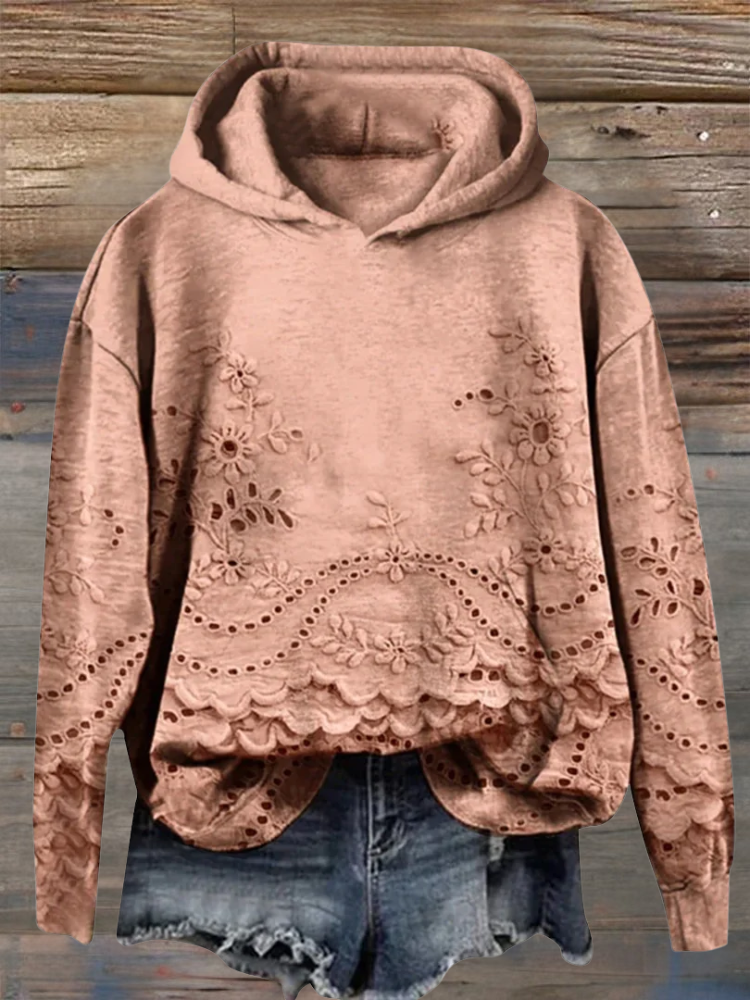 Regine | Floral Hoodie for Women – Cozy & Stylish