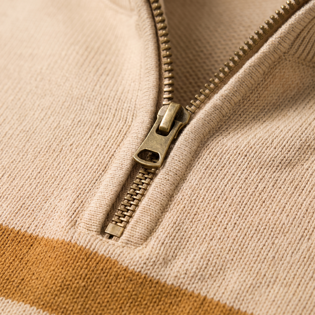 Elston | Quarter-Zip Pullover – Elegante Warmth für Männer