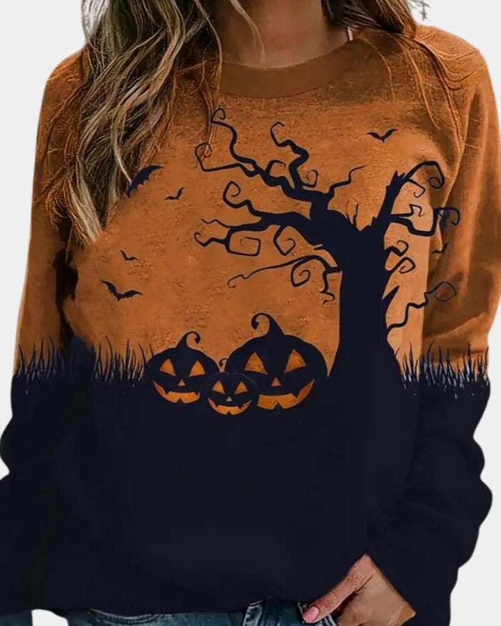 Drune | Casual Halloween Sweatshirt with Playful Design