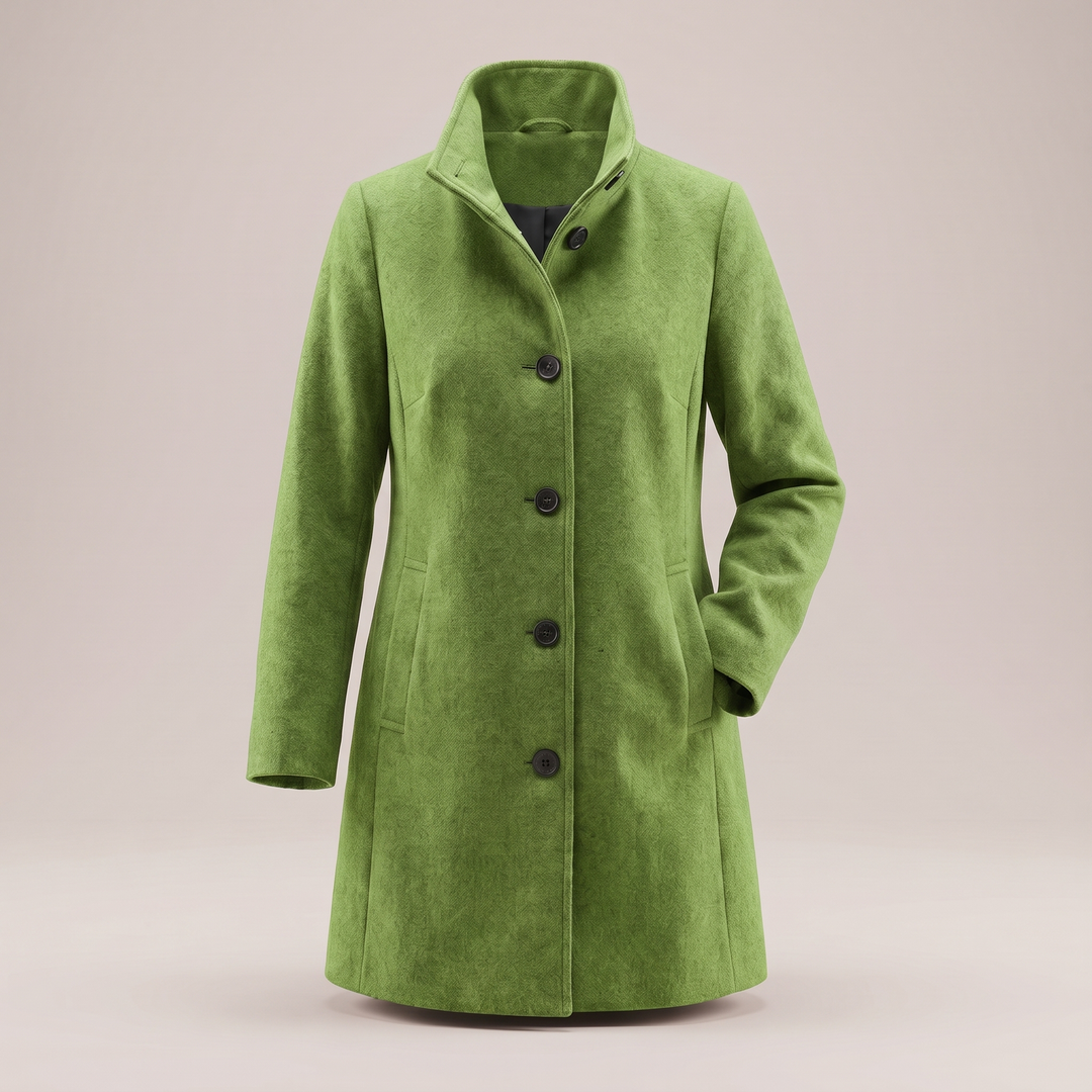 Serena | Heritage Coat – Elegante Winterjacke aus Wolle