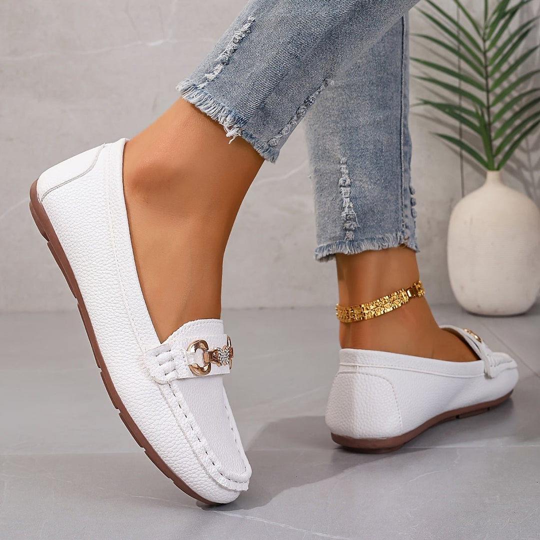 Nora | Loafers mit Schnalle – Zeitloses Design für Damen