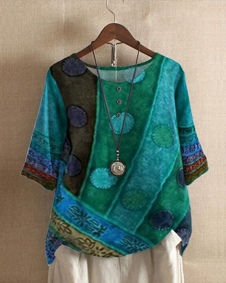 Emilia | Relaxed and Stylish Boho Tunic Top