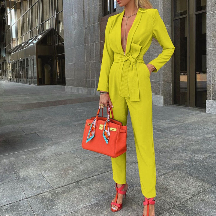 Luisa | Elegant and Comfortable Belted Suits