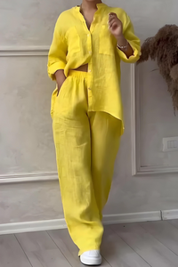 Sophie | Exclusive Two-Piece Set Made from Finest Linen