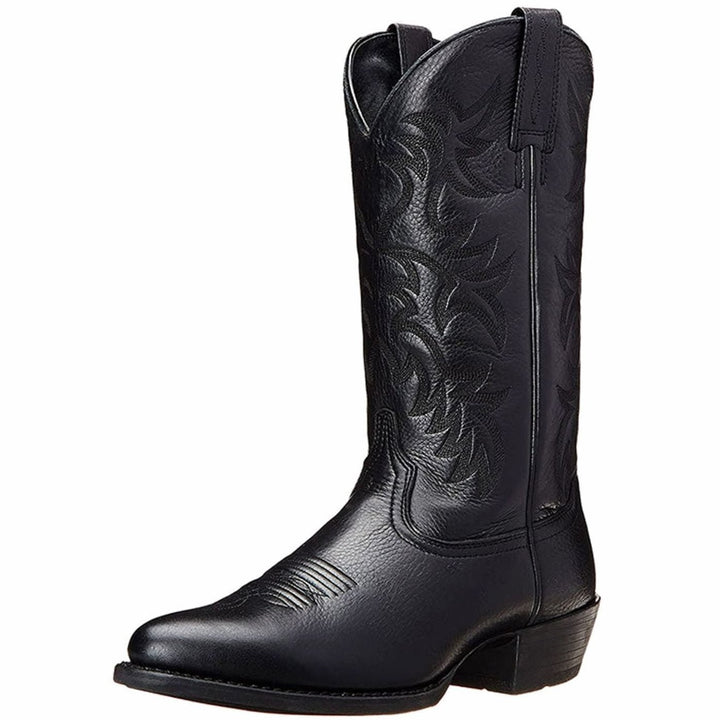 Hannah | Cowboystiefel – Damen mit Western-Stickerei Blockabsatz