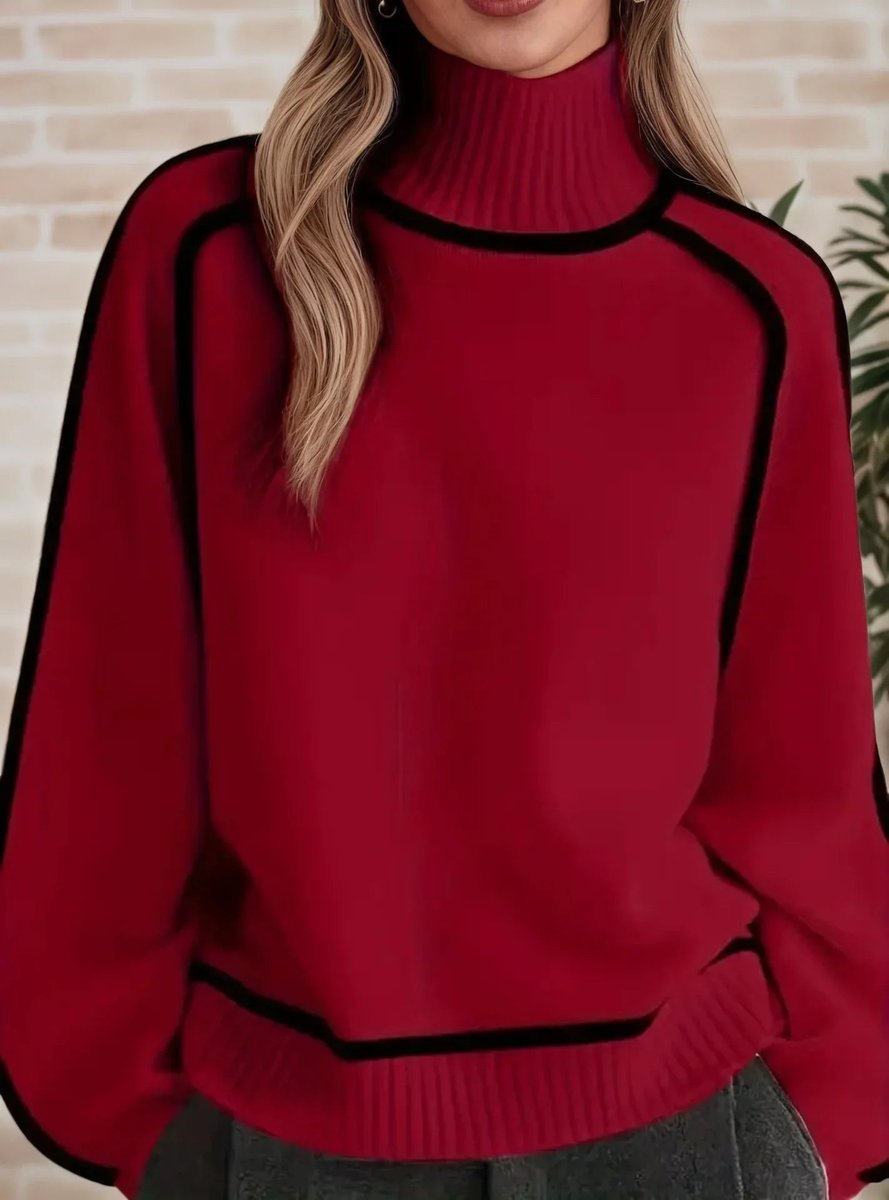 Sophie | Oversized Rollkragenpullover für Damen