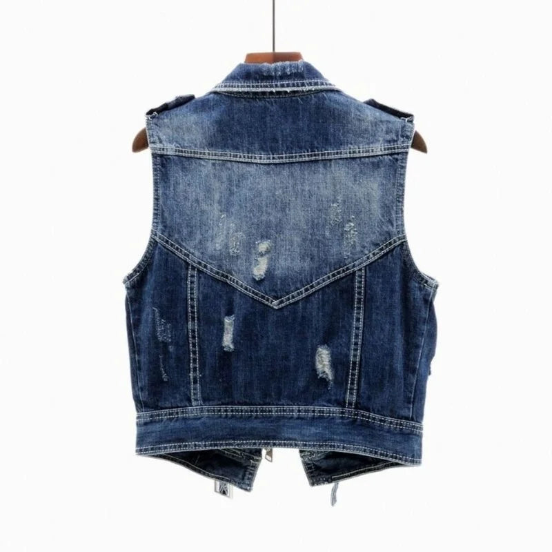 Lukas | Striking and Stylish Denim Vest