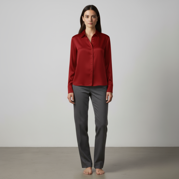 Romina | Bequemes und leichtes Damenhemd