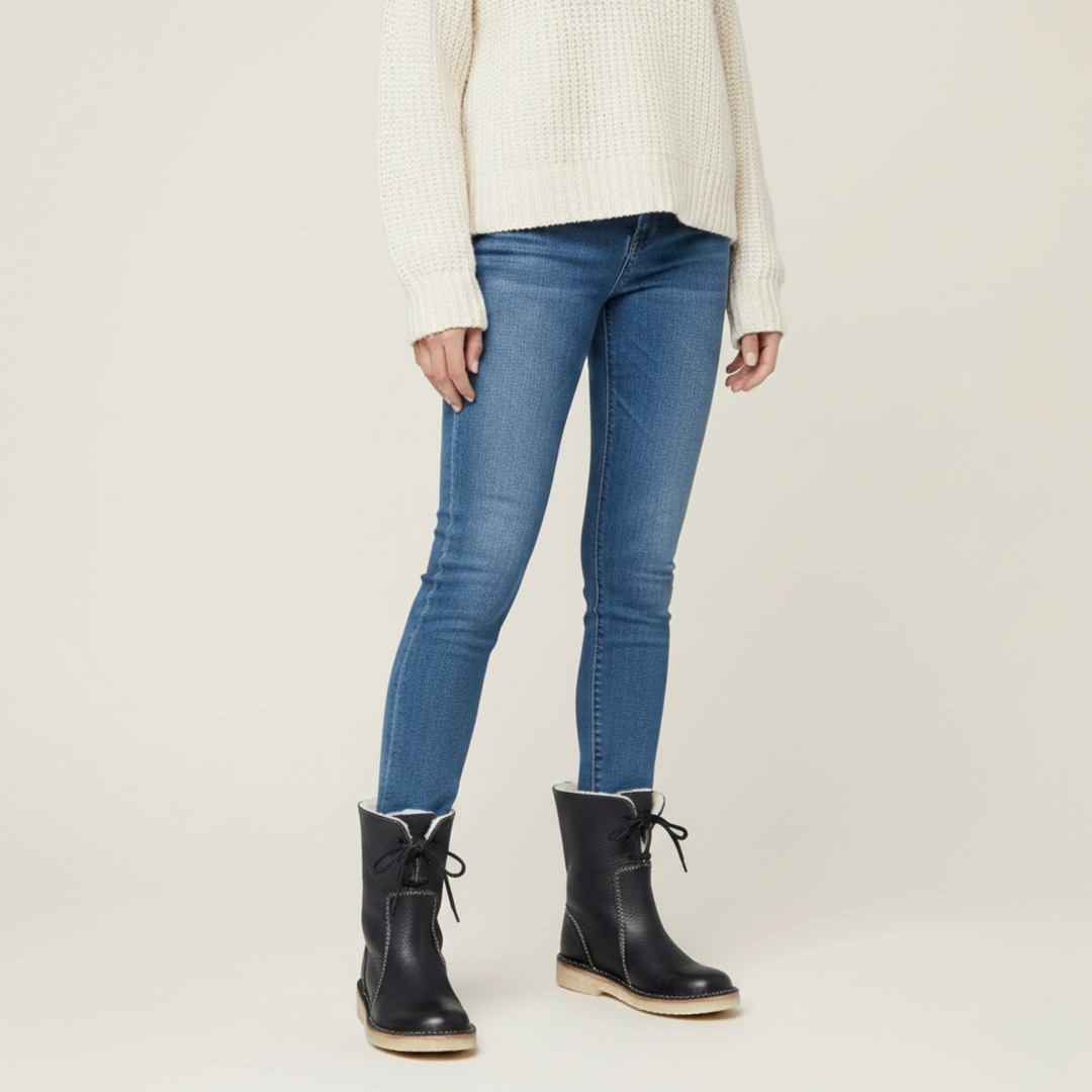 Janina | Elegant lined winter boots