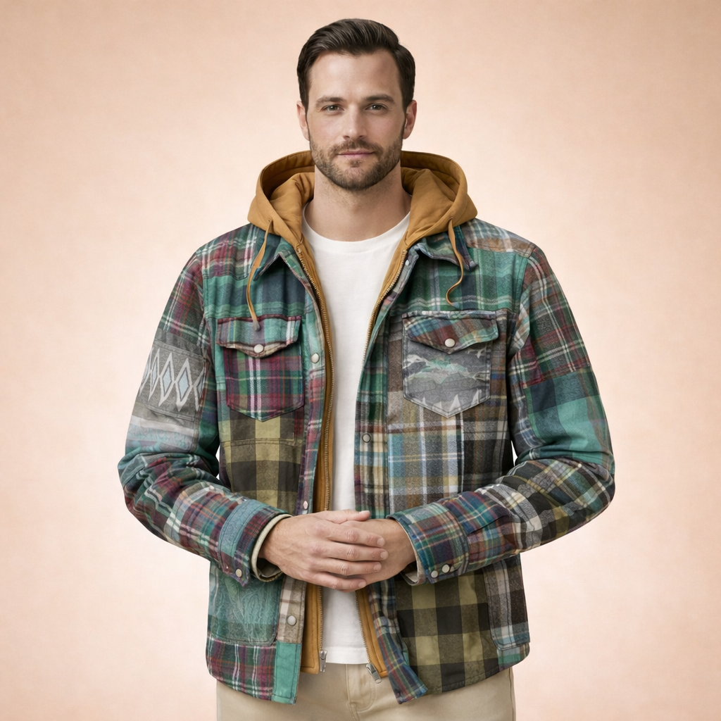 Henrik | Stilvolle karierte Jacke