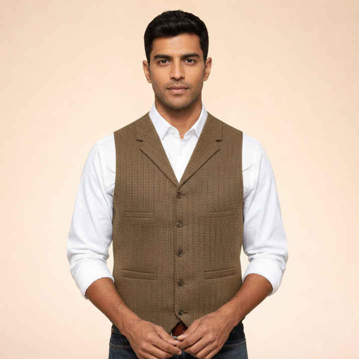 Robert | Elegant and versatile waistcoat for every occasion