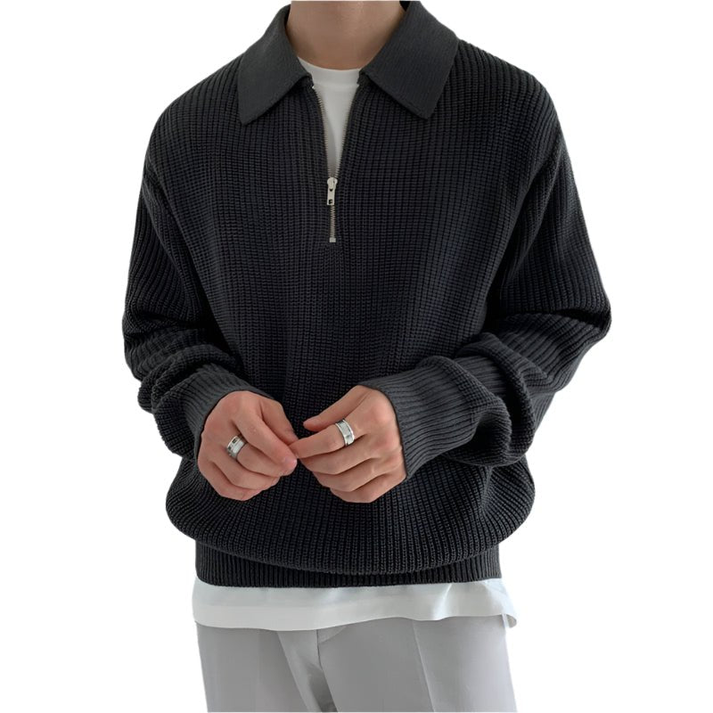 Monaco | Zip Sweater – Moderner Look für Männer