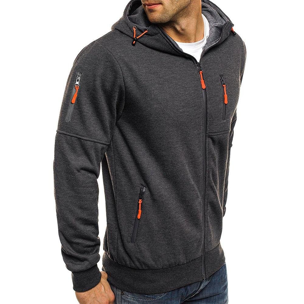 Felix | Sweatshirt-Jacke mit Kapuze – Bequeme Passform für Männer