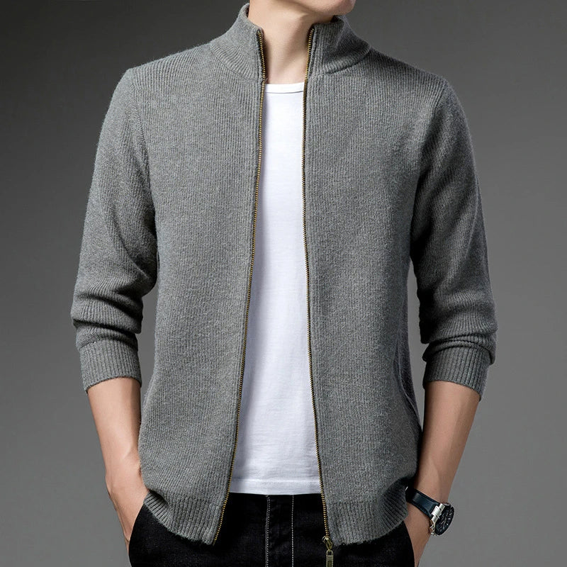 Julian | Elegant and Modern Men's Knitted Cardigan