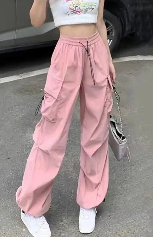 Laura | Modern and Comfortable Wide-Leg Cargo Pants