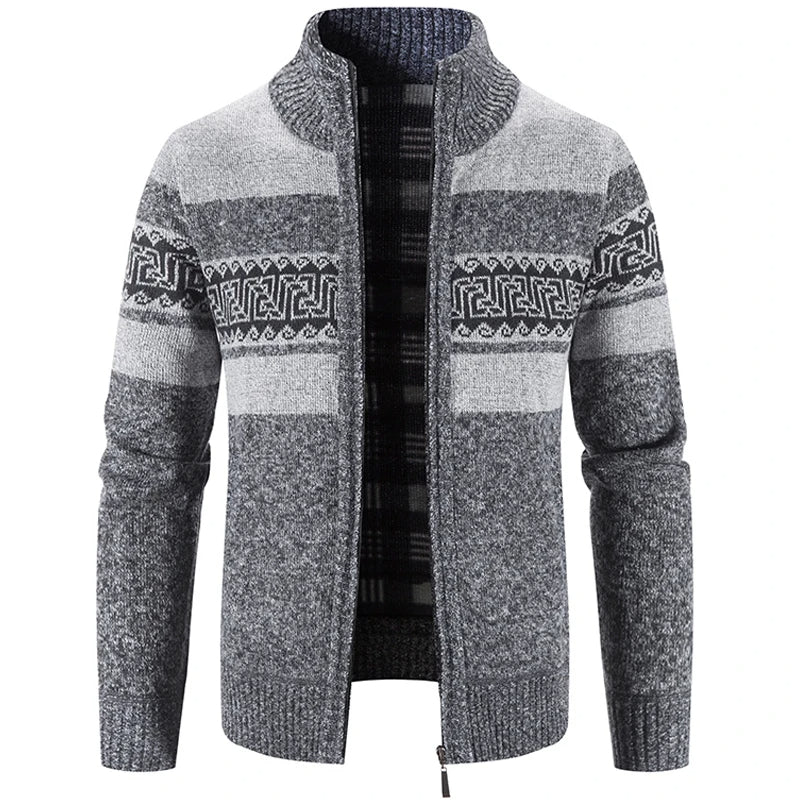 Lucas | Modern and Warm Men’s Sweater Jacket