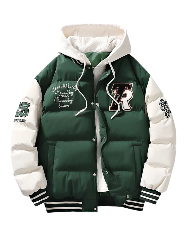 Velora | Puffer Jacket – Elegante Kapuzenjacke für Männer
