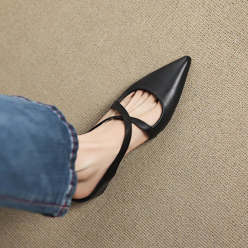 Isabella | Modern and Elegant Leather Slides