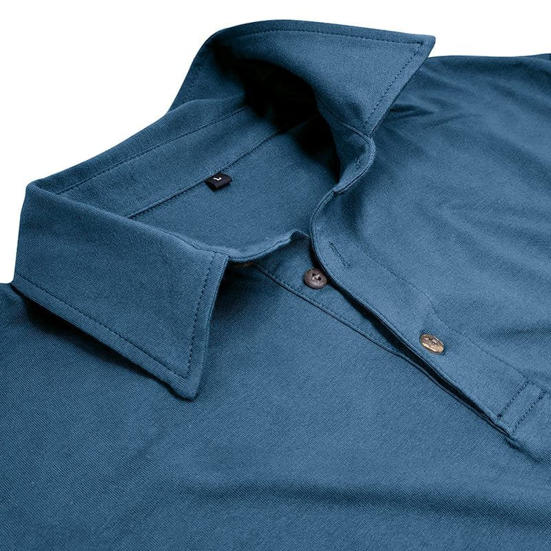 Owen | Langärmeliges Polo – Stilvolle Eleganz für Männer