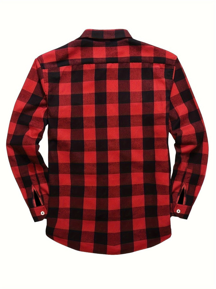 Miles | Flannel Shirt – Classic Checked Style for Men