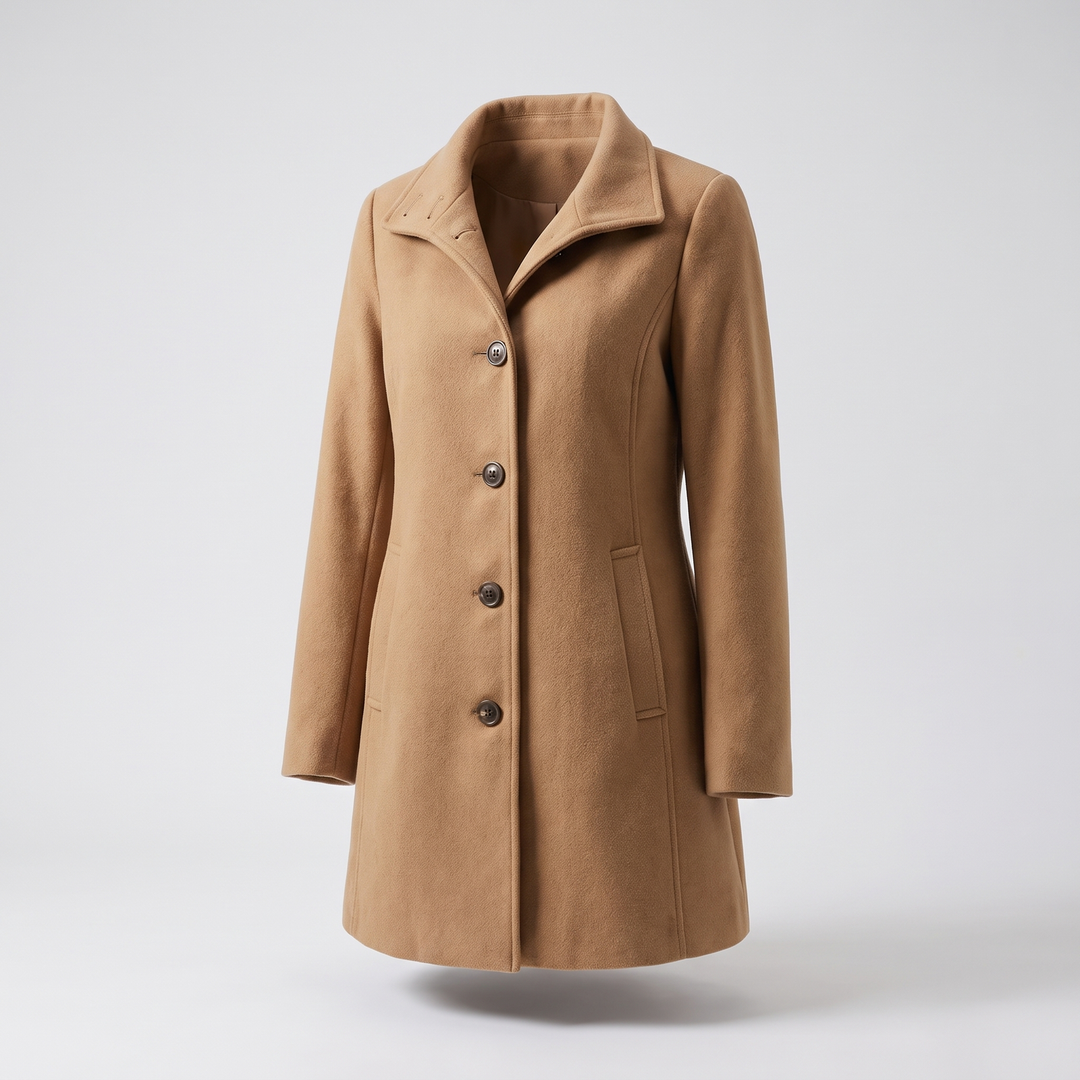 Serena | Heritage Coat – Elegante Winterjacke aus Wolle