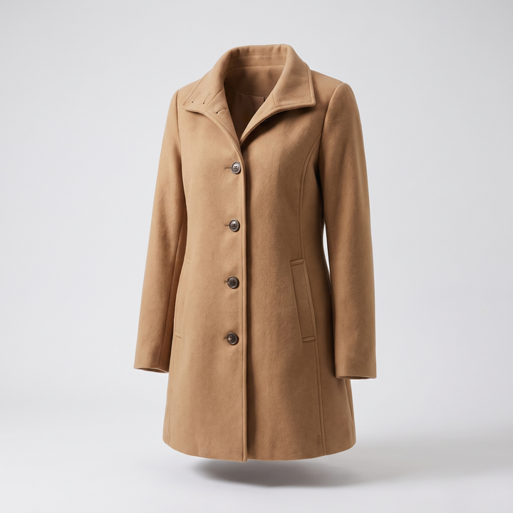 Serena | Heritage Coat – Elegante Winterjacke aus Wolle