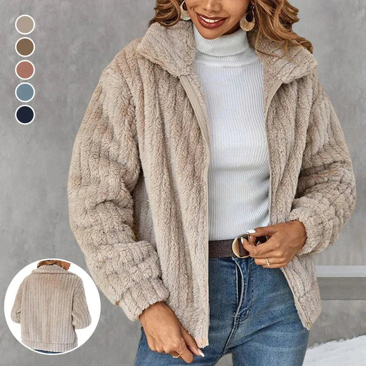 Hannah | Short, Modern Knitted Cardigan for Women