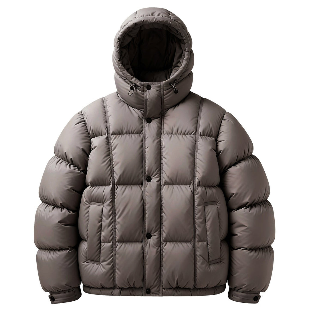 Haven | Hooded Down Puffer Jacket for Men – Casual Loose Fit