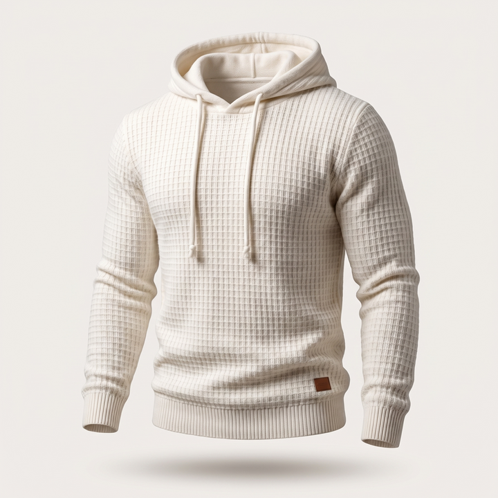 Marceau | Strick Hoodie – Luxuriös Weich für Herren