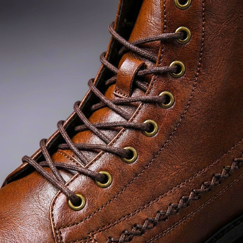 Thomas | Genuine Leather Boots – Handcrafted Vintage Style