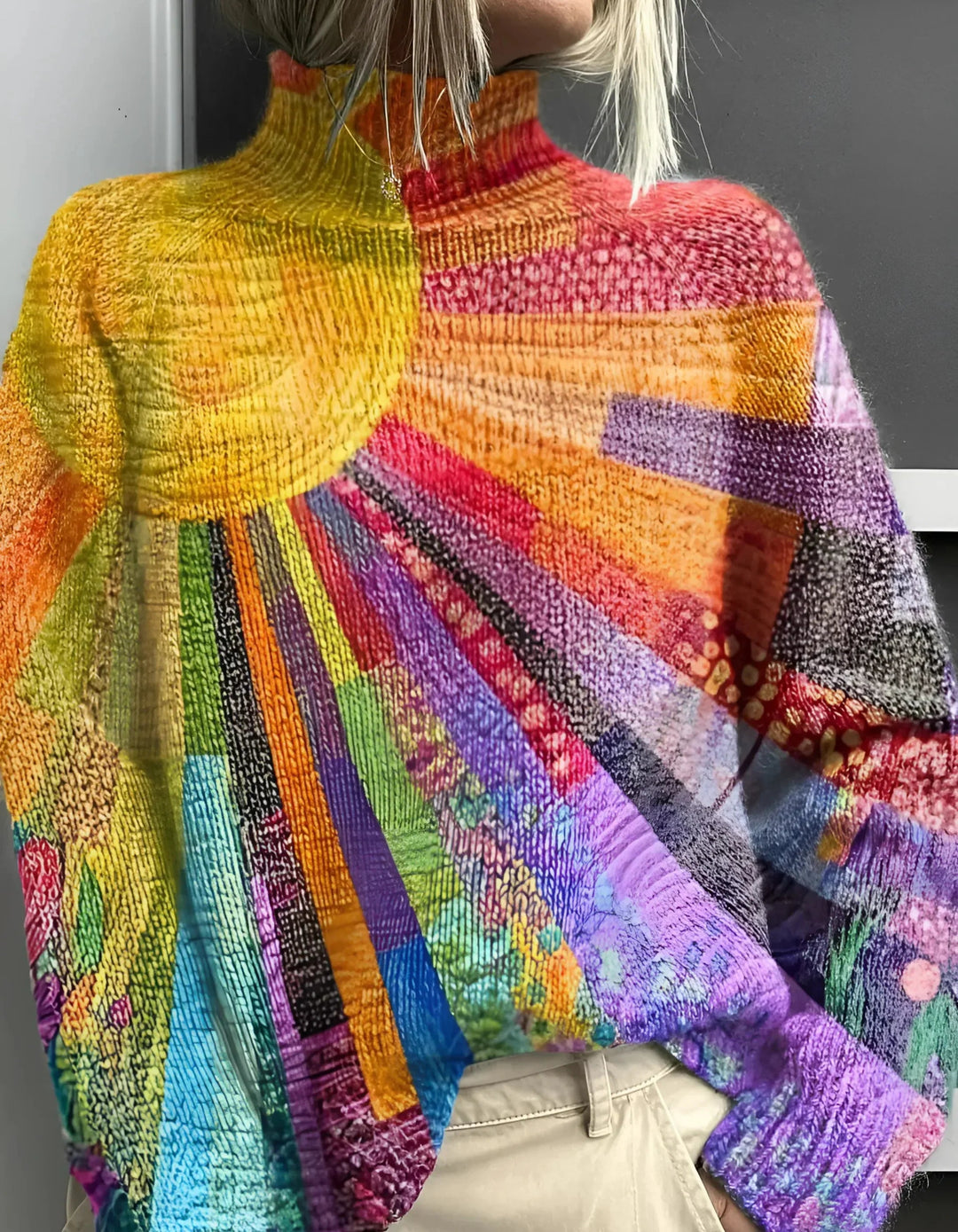 Ada | Rollkragenpullover – Farbenspiel in Weichheit
