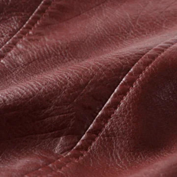 Rosie | Cropped Biker Jacket – Stylish Faux Leather for Women