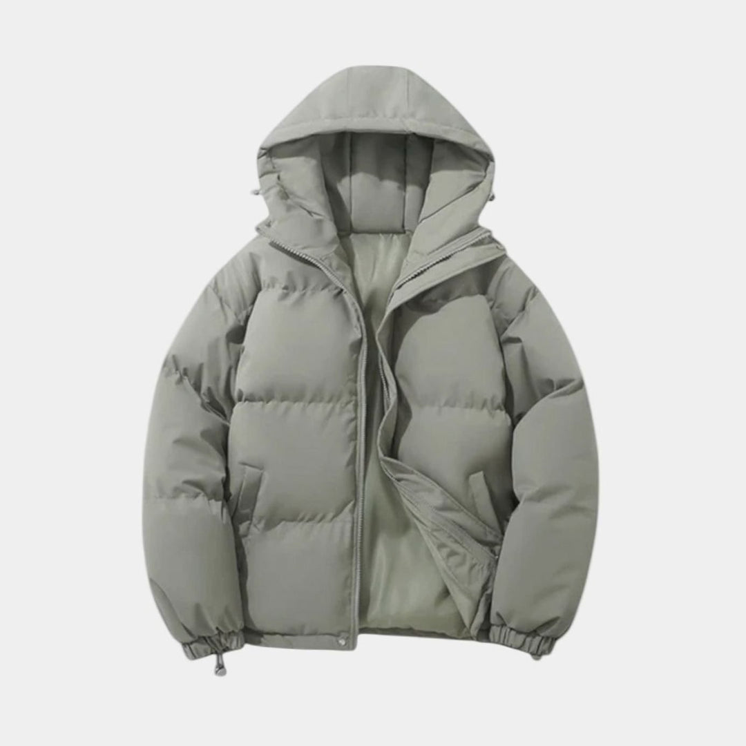 Aiden | Kapuzen Pufferjacke für Herren – Gemütliche Steppoptik