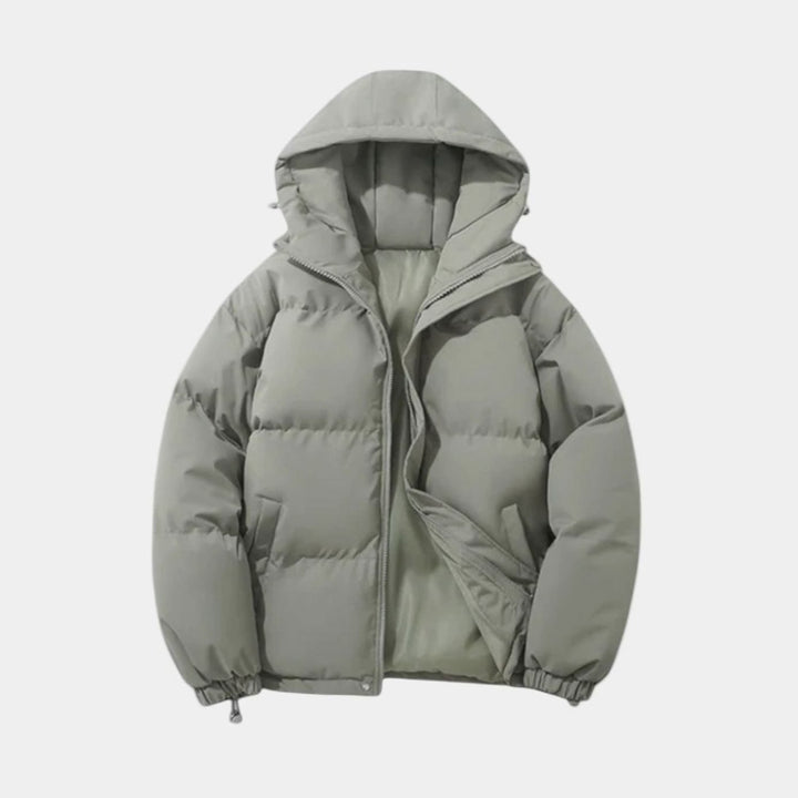 Aiden | Kapuzen Pufferjacke für Herren – Gemütliche Steppoptik