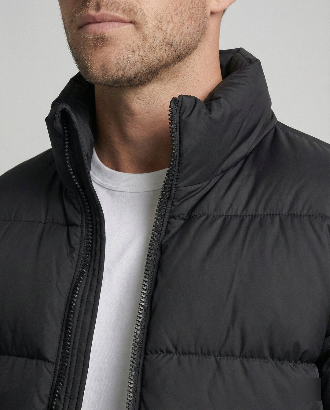 Drune | Pufferjacke für Herren – Warme Winterjacke mit Kapuze