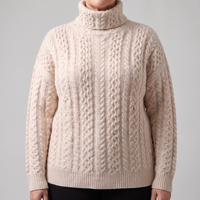 Clara | Elegant and Soft Cashmere Turtleneck Sweater