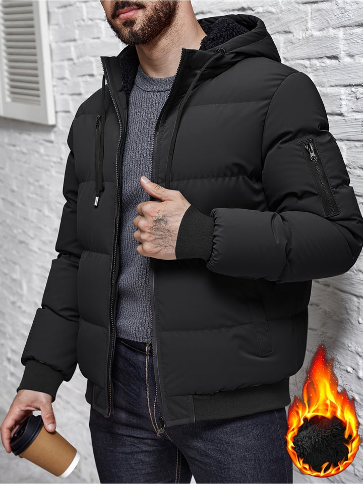 Bruce | Winterjacke mit Kapuze – Stilvoll und Warm