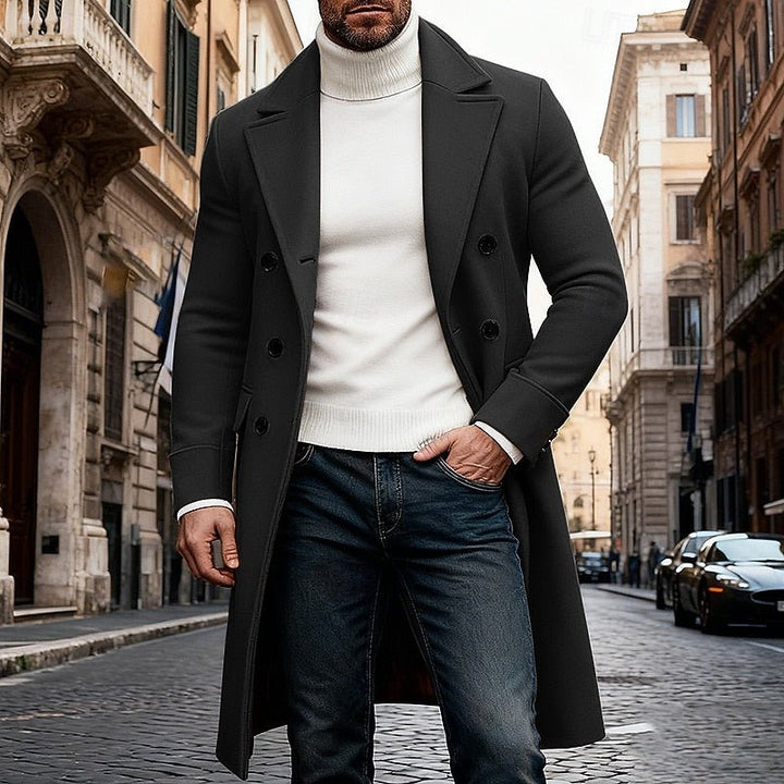 Alexander | Langer Overcoat – Zeitlos Eleganter Style