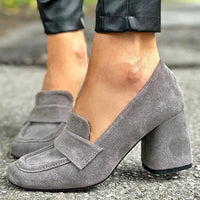 Victoria | Elegant Loafer with Comfortable Block Heel