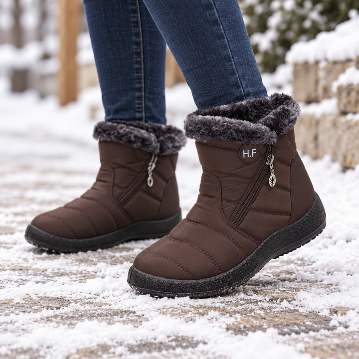 Lunavia | Zipper Ankle Boots – Warm und Wasserabweisend für Frauen
