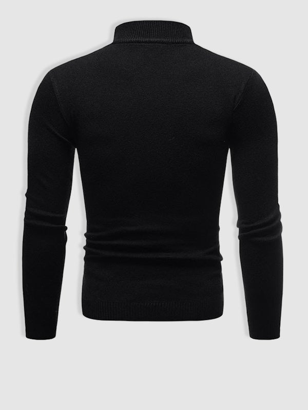 Alexander | Slim-Fit Rollkragenpullover für Herren